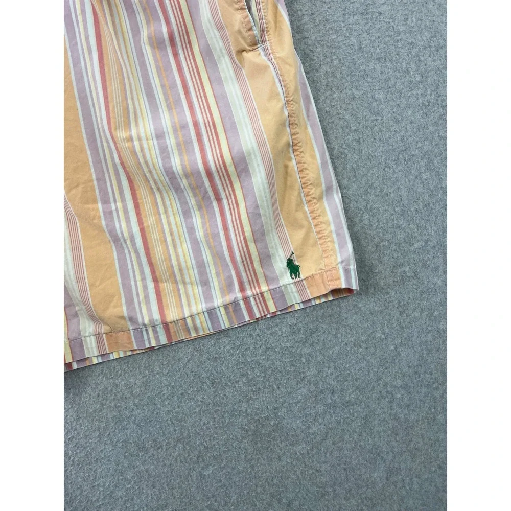 Vintage Polo Ralph Lauren Swim Trunks Short Mens 2XB Big Multicolor Mesh Lined